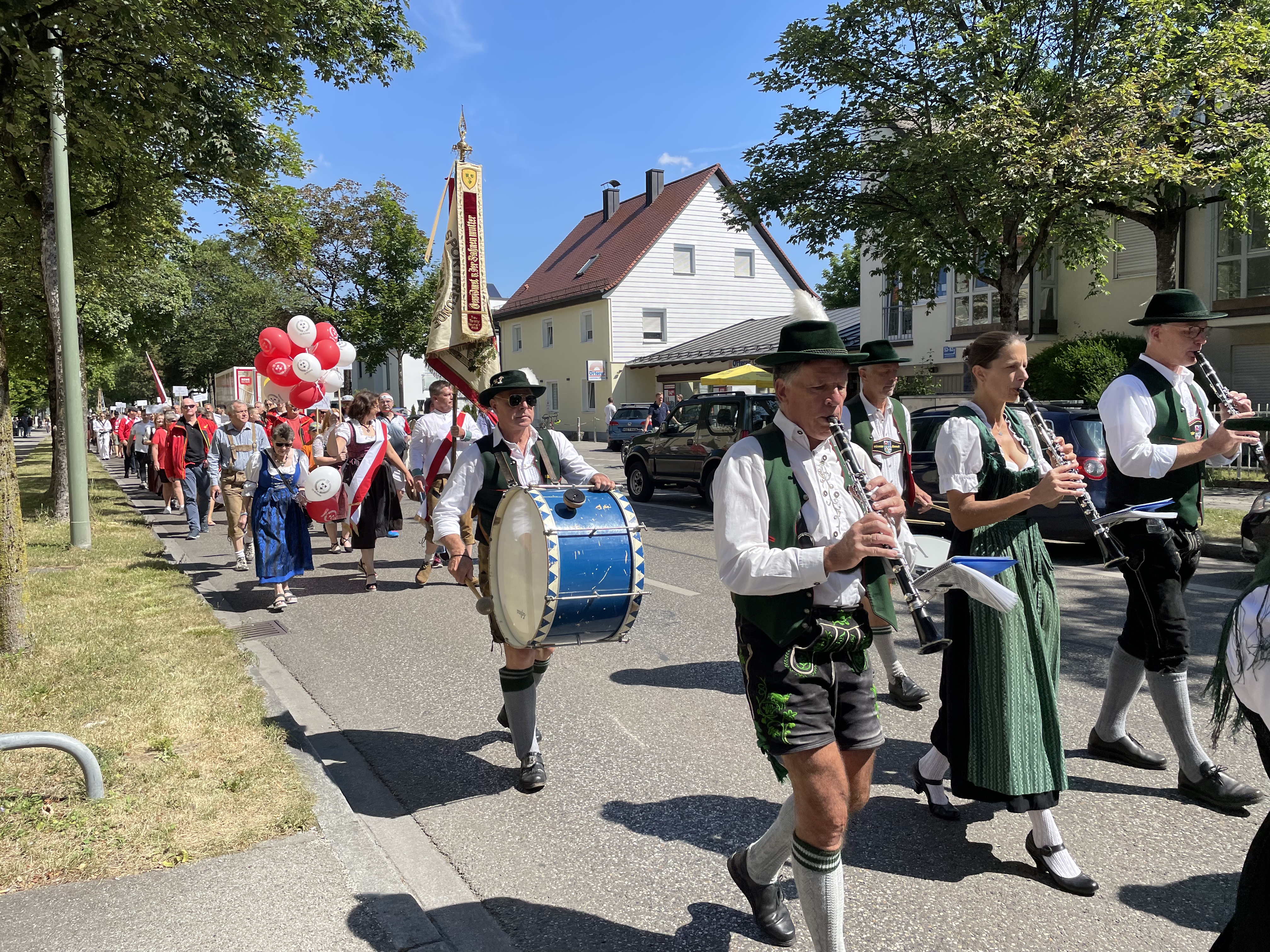 Fahnenumzug